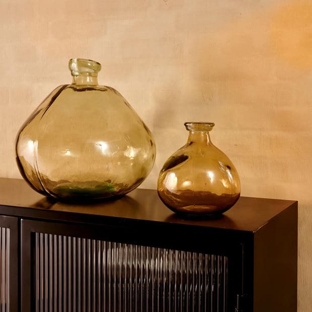 Casa SIMPLICITY VASE TAUPE H18CM
