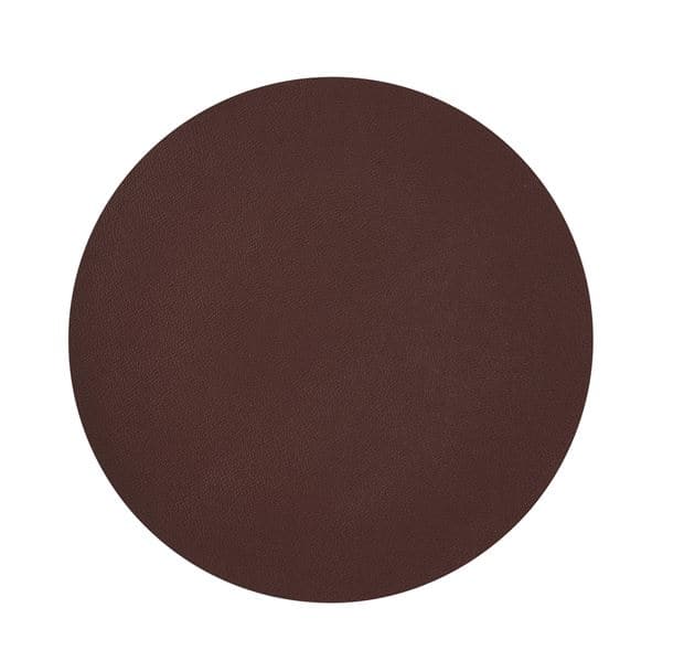 Casa NAPPA Placemat light brown, dark brownØ 38 cm