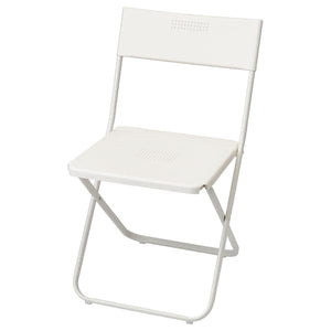 FEJAN - Chair, outdoor, foldable white - best price from Maltashopper.com 10255307