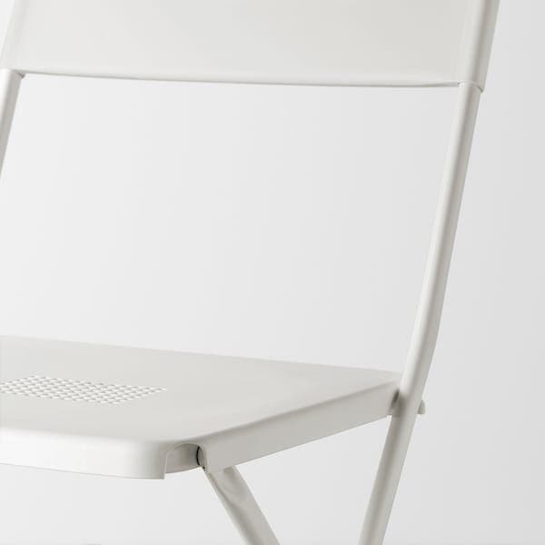 FEJAN - Chair, outdoor, foldable white - best price from Maltashopper.com 10255307