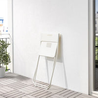 FEJAN - Chair, outdoor, foldable white - best price from Maltashopper.com 10255307