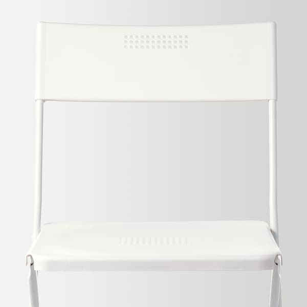 FEJAN - Chair, outdoor, foldable white - best price from Maltashopper.com 10255307