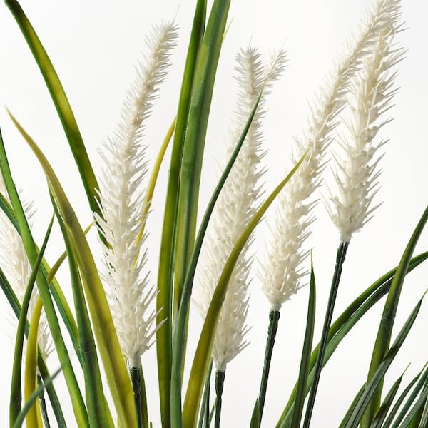 Ikea FEJKA - Artificial potted plant, in/outdoor decoration/grass, 9 cm