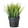 FEJKA - Artificial potted plant, in/outdoor grass, 9 cm