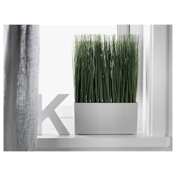 FEJKA - Artificial potted plant with pot, in/outdoor grass - best price from Maltashopper.com 10508456