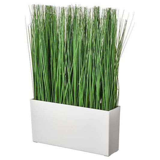 Ikea FEJKA - Artificial potted plant with pot, in/outdoor grass
