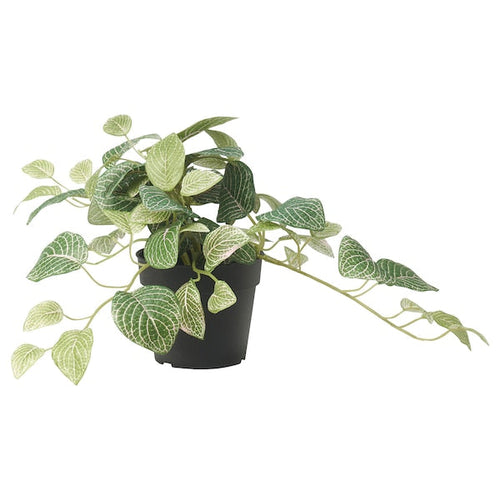 FEJKA - Artificial potted plant, in/outdoor mosaic plant/hanging, 9 cm