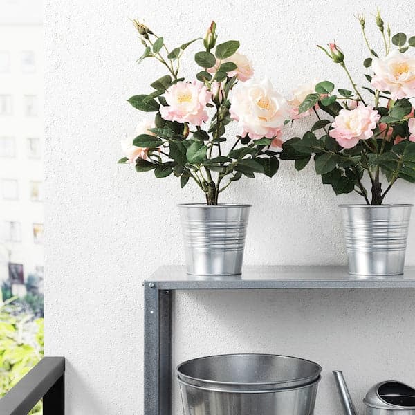 Ikea FEJKA - Artificial potted plant, in/outdoor/Rose pink, 12 cm