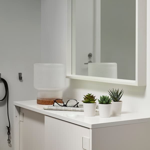 Ikea FEJKA - Artificial potted plant with pot, in/outdoor Succulent, 6 cm 3 pack