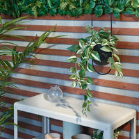FEJKA - Artificial potted plant, in/outdoor/tradescantia zebrina, 12 cm - best price from Maltashopper.com 60546578