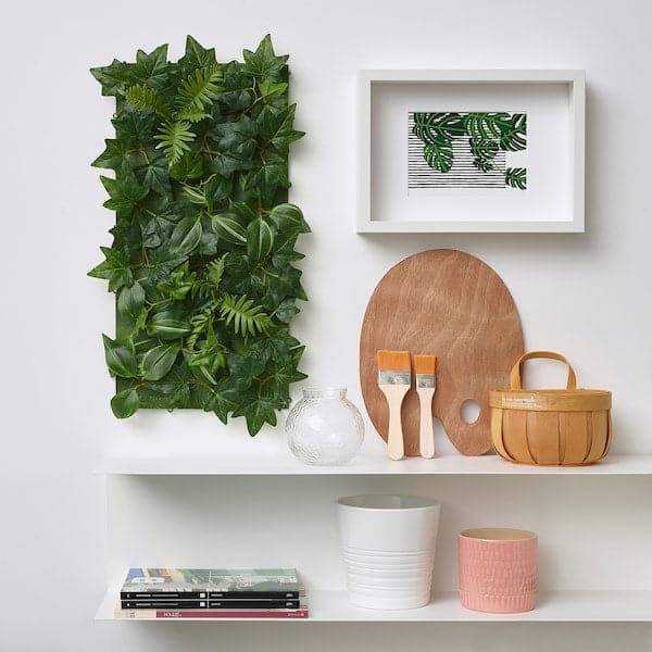 FEJKA - Artificial plant, wall mounted/in/outdoor green, 26x26 cm - best price from Maltashopper.com 90546572