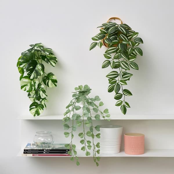 FEJKA - Artificial plant with wall holder, in/outdoor/green - best price from Maltashopper.com 70548628