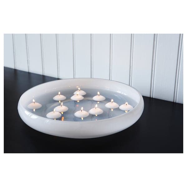 Ikea FENOMEN - Unscented floating candle, natural