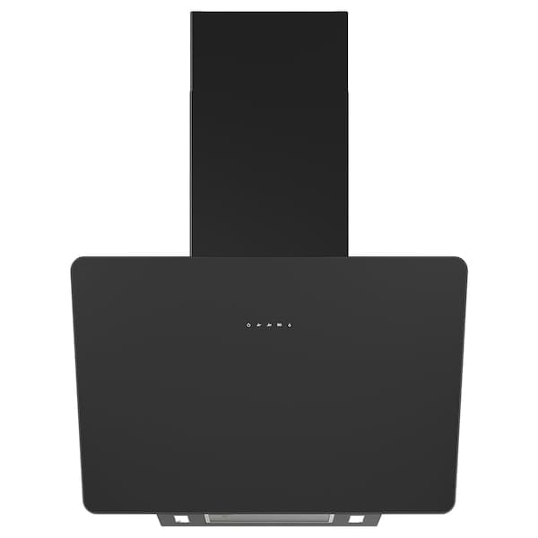 Ikea FINSMAKARE Hood to be fixed to the wall - black , 70 cm