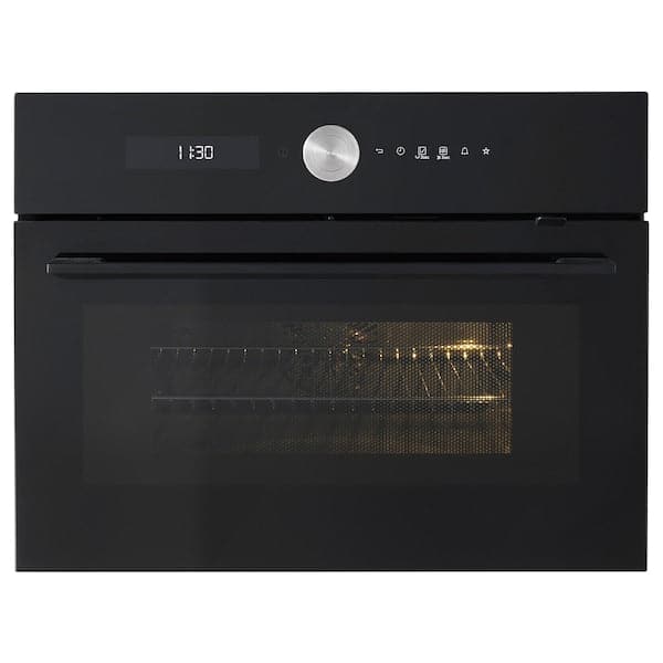 Ikea FINSMAKARE Combined microwave thermooventilate - black ,