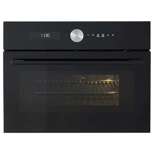 Ikea FINSMAKARE Combined microwave thermooventilate - black ,