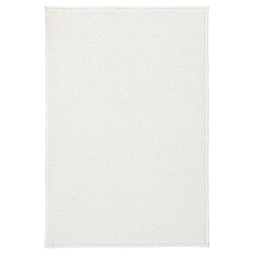 FINTSEN - Bath mat, white, 40x60 cm