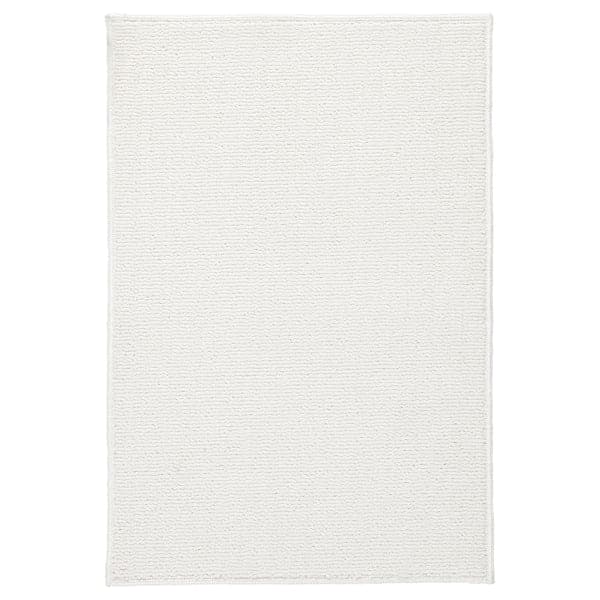 FINTSEN - Bath mat, white, 40x60 cm