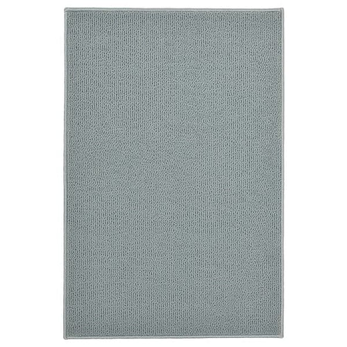 FINTSEN - Bath mat, grey, 40x60 cm