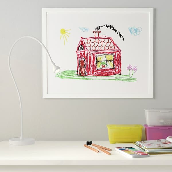 Ikea FISKBO - Frame, white, 40x50 cm