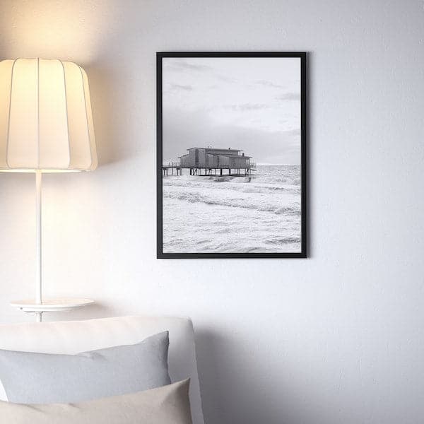 Ikea FISKBO - Frame, black, 50x70 cm