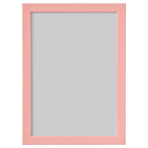 FISKBO - Frame, light pink, 21x30 cm