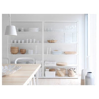 FJÄLKINGE - Shelving unit, white, 118x193 cm - best price from Maltashopper.com 60221683