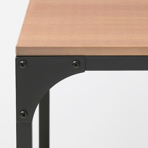 Ikea FJÄLLBO - Coffee table, black, 90x46 cm