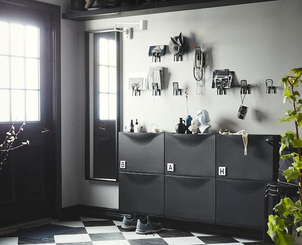 FJANTIG - Hook, black , - Premium Bathroom Accessories from Ikea - Just €6.99! Shop now at Maltashopper.com