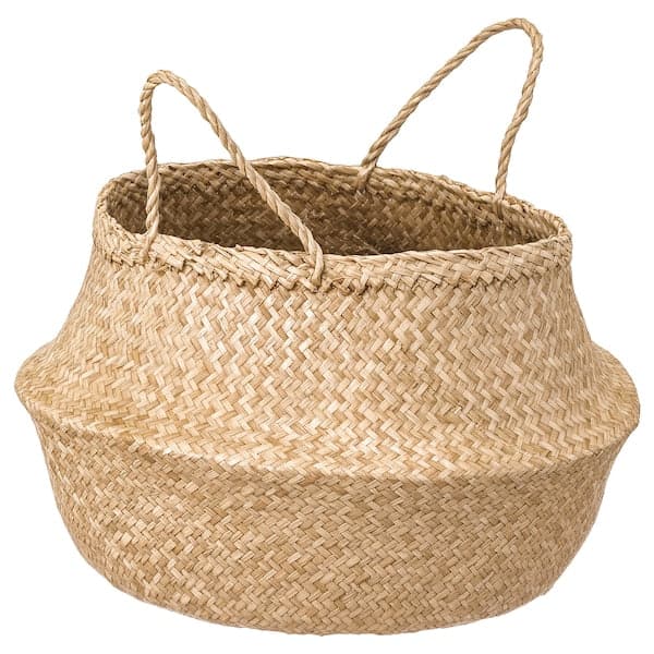 FLÅDIS - Basket, seagrass, 25 cm - best price from Maltashopper.com 60322173