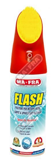FLASH FOAM FABRIC CLEANER WITH BRUSH MA-FRA 400ML - best price from Maltashopper.com BR490000628