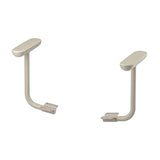 FLINTAN pair of armrests, beige, 7x31x23 cm