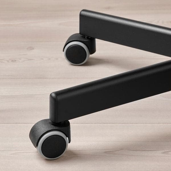 Ikea FLINTAN Office chair with armrests - black ,