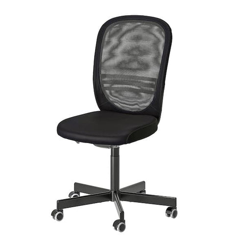 FLINTAN Office Chair - Black ,