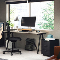 FLINTAN Office Chair - Black , - best price from Maltashopper.com 10489028