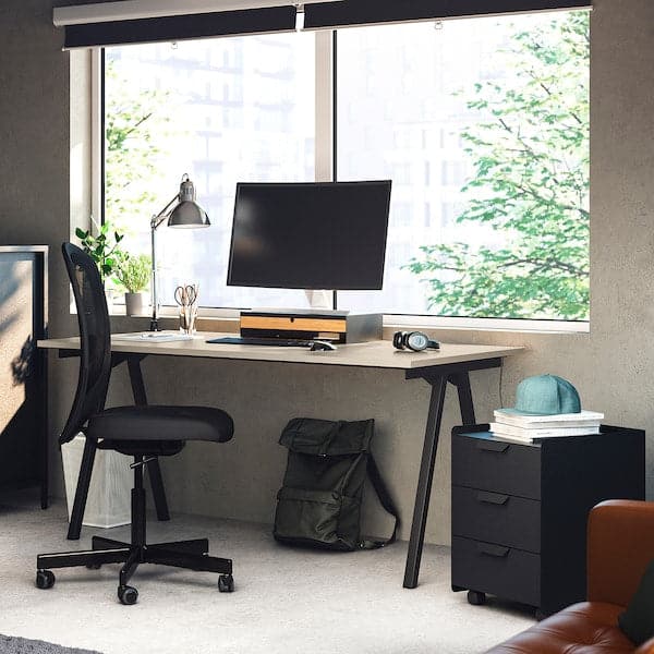 Ikea FLINTAN Office Chair - Black ,