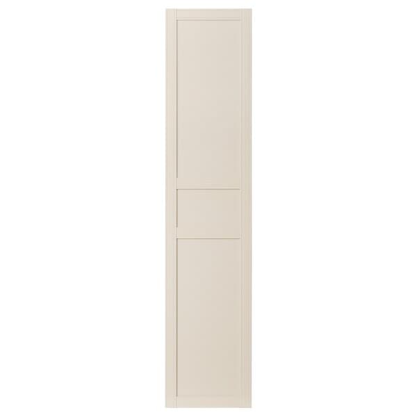 FLISBERGET - Door, light beige, 50x229 cm - best price from Maltashopper.com 60344735