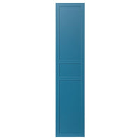 FLISBERGET Door with hinges - blue 50x229 cm , 50x229 cm - best price from Maltashopper.com 69181084