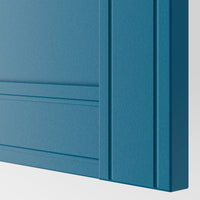 FLISBERGET Door with hinges - blue 50x229 cm , 50x229 cm - best price from Maltashopper.com 69181084