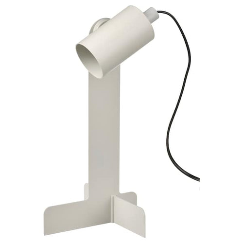 FLOTTILJ - Desk lamp, beige ,