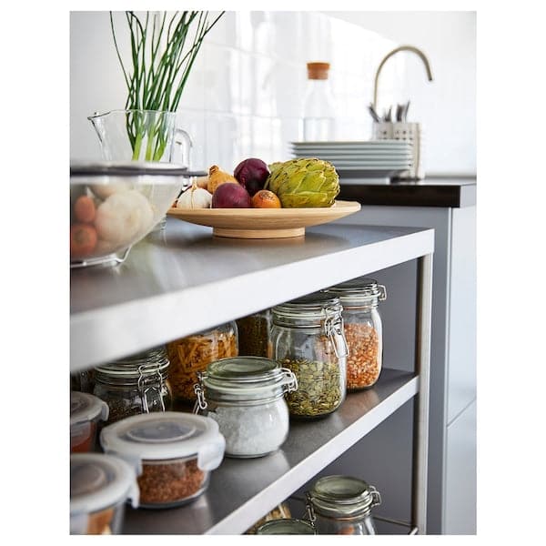 Ikea FLYTTA - Kitchen trolley, stainless steel, 98x57 cm