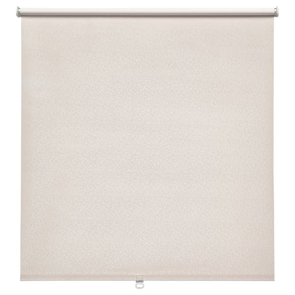 Ikea FÖNSTERBLAD - Block-out roller blind, beige, 100x155 cm