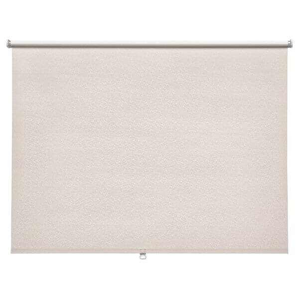 FÖNSTERBLAD - Block-out roller blind, beige, 140x155 cm