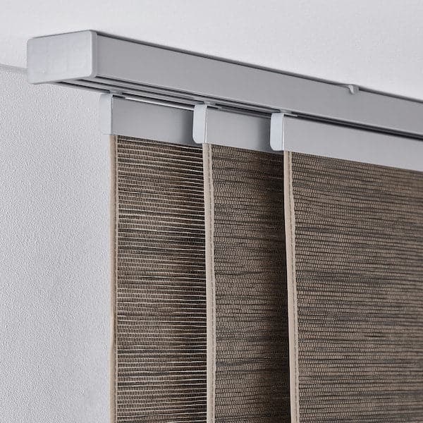 FÖNSTERVIVA - Panel curtain, beige/grey, 60x300 cm - best price from Maltashopper.com 40530385