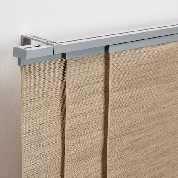 Ikea FÖNSTERVIVA - Panel curtain, brown/grey, 60x300 cm