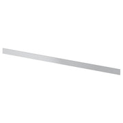 Ikea FÖRBÄTTRA - Cover strip and fittings, stainless steel colour, 59.7x2.2 cm