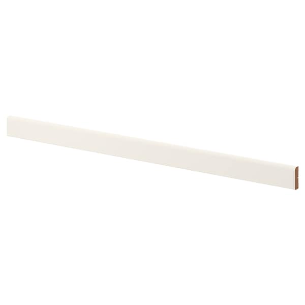 FÖRBÄTTRA - Rounded deco strip/moulding, off-white, 221 cm