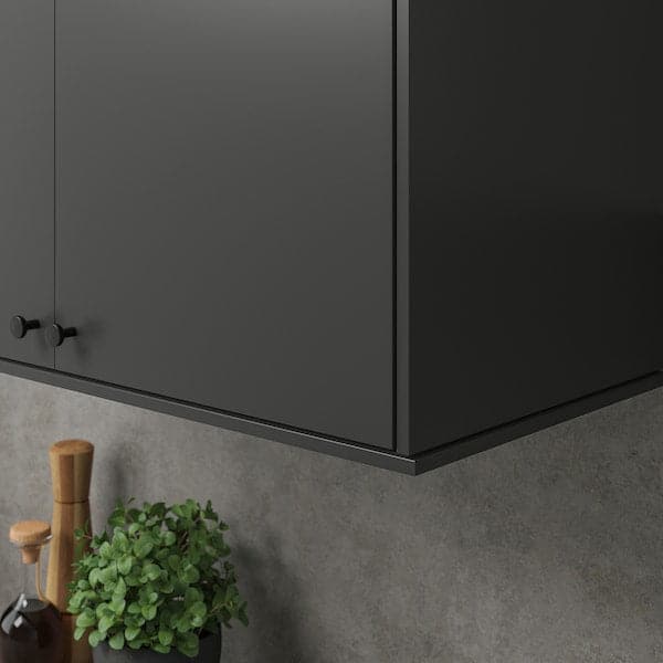 Ikea FÖRBÄTTRA - Deco strip, matt anthracite, 221x1 cm