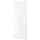 FÖRBÄTTRA cover panel, high-gloss white, 39x106 cm