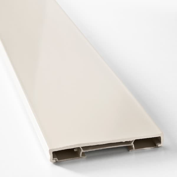 Ikea FÖRBÄTTRA - Plinth, off-white, 220x8 cm